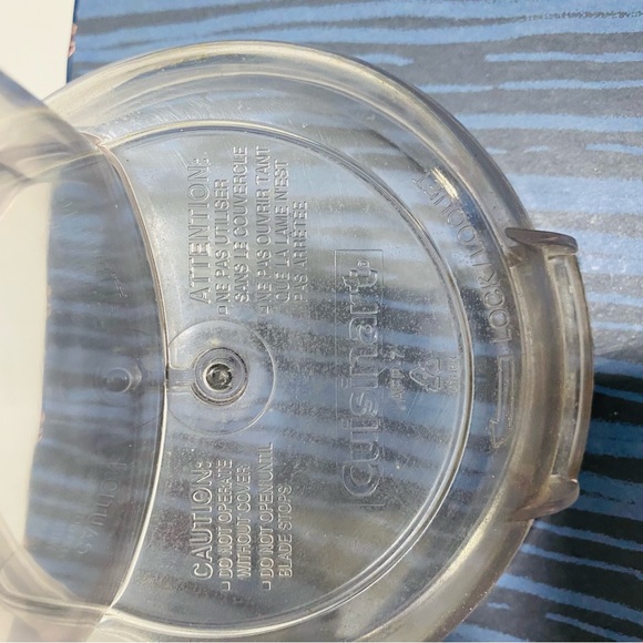 Cuisinart Food Processor Attachment AFP-7 Accessories For Replacement Parts Only - Picture 12 of 14